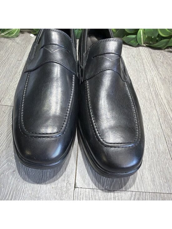 MBT Shoes Mens Sz 11-11.5 Asante Casual Slip/Pull On Blk Walking Loafers Leather main image 4